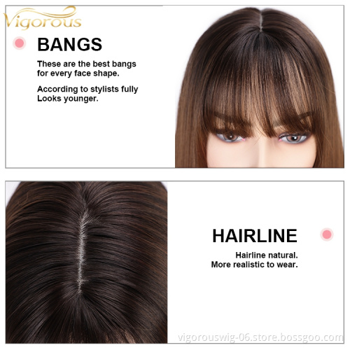 Qingdao factory wholesale long heat resistant fiber hair wigs for women high quality lace synthetic hair wigs